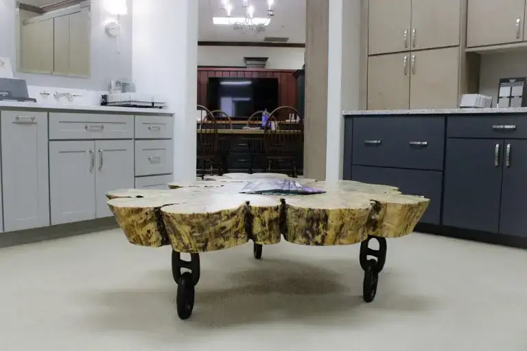 sustainable wood table