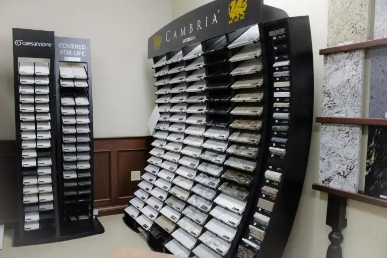 Cincinnati Kitchens Showroom with granite countertop Cambia options and more